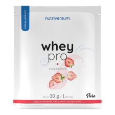 Nutriversum Whey PRO - 30 g - eper - Nutriversum reform élelmiszer
