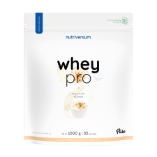 Nutriversum Whey PRO - Tejsavó Fehérje - PURE (1000 g, Tejberizs) vitamin és táplálékkiegészítő