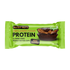 Nutry nuts protein vegan földimogyoróvajas csokikorong étcsokis 42 g csokoládé és édesség