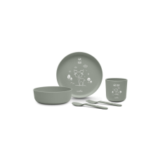 Nuvita 5 részes étkészlet - Sage Green - 8465 babaétkészlet