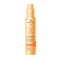 Nuxe Sun naptej spray arcra és testre SPF30 (150ml) naptej, napolaj