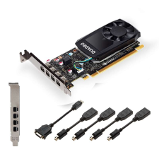 NVIDIA PNY Quadro P1000 4GB DDR5 VCQP1000V2-PB videókártya