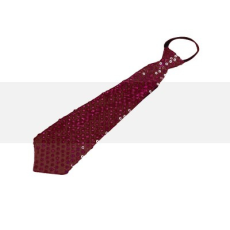  Nyakkendő flitterekkel - Bordó