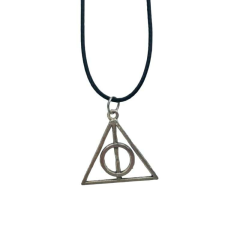 Nyaklánc, Harry Potter A halál ereklyéi motívum, szimbólum, 44+5 cm ékszer szett