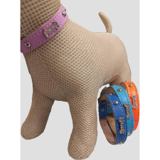  Nyakörv (bőr, bélelt) kutyák részére (több féle színben) nyakörv, póráz, hám kutyáknak