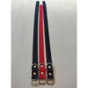  Nyakörv (bőr, varrás nélkül) kutyák részére (barna, fekete vagy piros színben) 3+mm/30mm/65cm