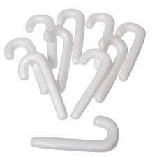  Nyalóka polisztirol 17cm 10db-os dekorációs kellék