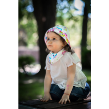  nyári kalap, bagoly, rózsaszín babasapka, sál