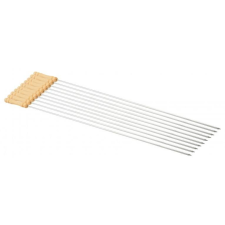Nyárs 10 darab (48cm) sütés és főzés