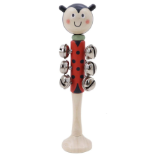  Nyeles csörgő (katicás, II.) fajáték