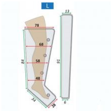  Nyirokmasszázs készülékhez lábmandzsetta gyógyászati segédeszköz