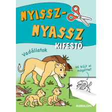  - Nyissz-nyassz kifestő - Vadállatok egyéb könyv