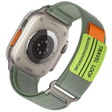 Nylon szíj Apple Watch (42 / 44 / 45 / 49 mm) - khaki okosóra kellék