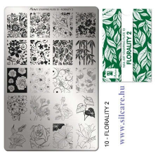  Nyomdalemez 10 Florality 2 körömdíszítő