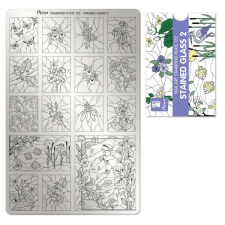 Nyomdalemez 122 - Stained glass 2 körömdíszítő