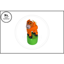  Nyomogatós állatok - Kutya - narancssárga fajáték