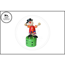  Nyomogatós Bohóc - Színes fajáték