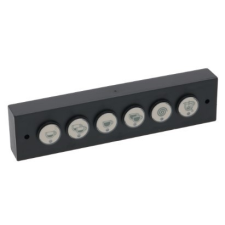  Nyomógomb panel 6 gomb kávéfőző kellék