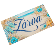  Nyomtatott fa tábla Zárva-Nyitva tengeri 24,3x13cm dekorációs kellék