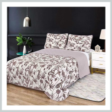 Nyomtatott steppelt ágytakaró 230x250 cm 2 párnahuzattal CVI13 lakástextília