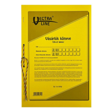 Nyomtatvány vásárlók könyve VECTRA-LINE A/4 25x2 álló GDPR kompatibilis nyomtatvány