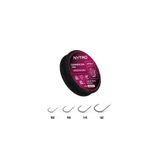 Nytro NTO4 COMMERCIAL ELŐKÖTÖTT SZAKÁLLAS ELŐKE 20 CM 14/0,13MM horog