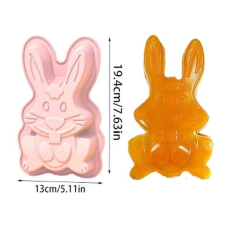  Nyuszi szilikon sütőforma, mousse forma, 17 cm sütés és főzés