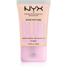 NYX Professional Makeup Bare With Me Blur Tint hidratáló alapozó árnyalat 01 Pale 30 ml smink alapozó