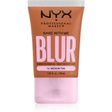 NYX Professional Makeup Bare With Me Blur Tint hidratáló alapozó árnyalat 14 Medium Tan 30 ml smink alapozó