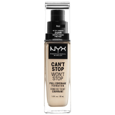 NYX Professional Makeup Can't Stop Won't Foundation Cappuccina Alapozó 10.7 g smink alapozó