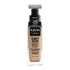 NYX Professional Makeup Can't Stop Won't Stop alapozó 30 ml nőknek 09 Medium Olive smink alapozó