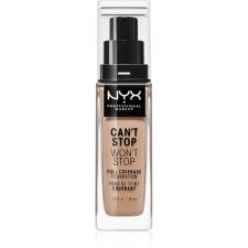 NYX Professional Makeup Can't Stop Won't Stop Magas fedésű alapozó árnyalat Light Ivory 30 ml smink alapozó