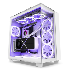 NZXT case H9 Elite White - Midi (CM-H91EW-01) számítógép ház