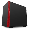 NZXT H210i Matte Black Red Mini Tower Fekete, Vörös