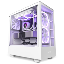 NZXT - H5 Elite számítógépház - Fehér - CC-H51EW-01 számítógép ház