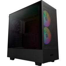 NZXT H5 Flow RGB Számítógépház - Fekete számítógép ház