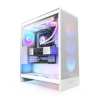 NZXT H7 Flow RGB feehér (táp nélküli) ablakos E-ATX ház (CM-H72FW-R1)
