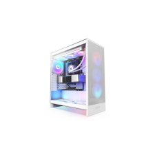 NZXT H7 Flow RGB Midi Tower White számítógép ház
