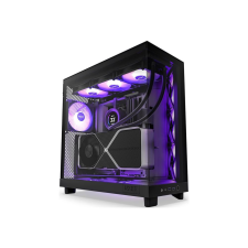 NZXT H series H6 Flow RGB - mid tower - ATX (CC-H61FB-R1) számítógép ház