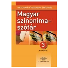 O. Nagy Gábor MAGYAR SZINONIMA SZÓTÁR 3 AZ EGYBEN nyelvkönyv, szótár