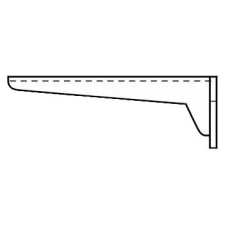  O.Novo mosogatókonzol, 380mm szaniter