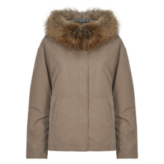 OAKWOOD Parka kabátok SYMA (raccon fur) Bézs EU XL