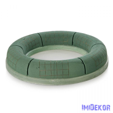  Oasis ECObase tűzőhab koszorú 42 cm dekorációs kellék