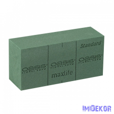  Oasis Standard Maxlife vizes tűzőhab tégla dekorációs kellék