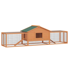Oasom XXL Kisállat ketrec nyúlketrec 309x79x86 cm rágcsálóketrec ketrec, szállítóbox rágcsálóknak