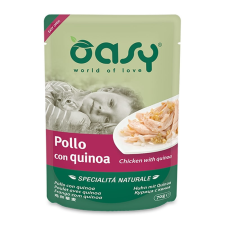 Oasy Cat Alutasak Natural Chicken & Quinoa 70g macskaeledel