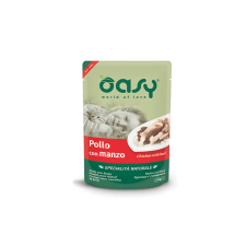 Oasy Cat Alutasak Natural Chicken&Beef 70g macskaeledel
