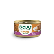  Oasy Cat Konzerv Caprice Mousse Veal - borjúhús 85g macskaeledel