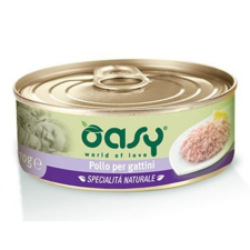  Oasy Cat Konzerv Natural Kitten Chicken 70g macskaeledel