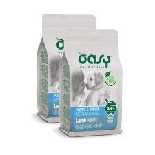 Oasy Dog OAP Puppy Medium/Large Lamb 2x2,5kg kutyaeledel